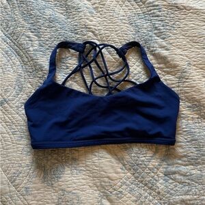 Lululemon Free to Be Bra Royal Blue